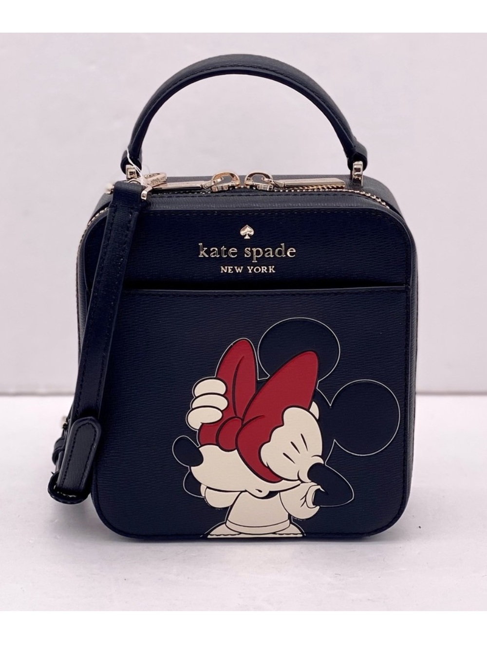 Kate Spade Disney X Kate Spade New York Minnie Mouse Daisy Vanity Crossbody Bag